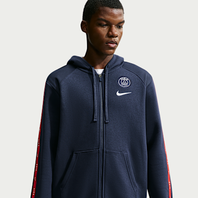Paris Saint-Germain City Side Men's Nike Soccer Full-Zip Fleece